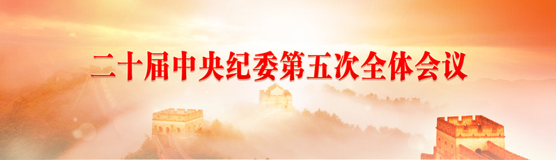 二十届中央纪委第五次全体会议
